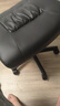 山業(yè)換鞋凳沙發(fā)放腳擱腳凳 妝凳凳子 墊腳凳 休息搭腿辦公室腿托腳托 【PU易清潔】【可傾斜】【剎車(chē)輪】黑 曬單實(shí)拍圖