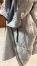 艾萊依羽絨服女時(shí)尚連帽可脫卸U型枕通勤保暖新年外套 松霧灰M 曬單實(shí)拍圖