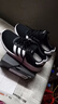 阿迪達斯（adidas）男鞋跑步鞋運動(dòng)鞋輕便減震防滑休閑鞋 黑/白 42 曬單實(shí)拍圖