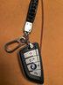 迪加倫全包皮紋 寶馬5系鑰匙包新3系X3X1X5X6X7系刀鋒鑰匙套扣殼真皮繩 曬單實(shí)拍圖