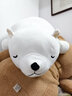 LIV HEART日本北極熊睡覺(jué)抱枕毛絨兒童玩具熊娃娃公仔陪睡抱睡大玩偶禮物女 【經(jīng)典款】幸運熊 XL號（尺寸見(jiàn)詳情） 曬單實(shí)拍圖