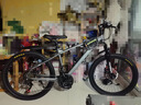 永久（FOREVER）山地車(chē)自行車(chē) 10-18歲學(xué)生變速戶(hù)外消光灰24寸適合身高150-170cm 曬單實(shí)拍圖