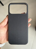 品勝適用iPhone17promax手機殼蘋(píng)果17promax保護套升級科技布藝織物保護殼編織殼磁吸防摔保護套 黑色 曬單實(shí)拍圖