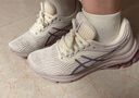 亞瑟士ASICS女鞋緩沖跑鞋運動(dòng)鞋耐磨舒適減震跑步鞋 GEL-PULSE 11 白色/紫色 36 曬單實(shí)拍圖