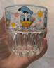 【迪士尼正版】米奇黛絲玻璃杯高顏值豎紋水杯防滑可愛(ài)卡通杯子 唐老鴨黛絲 2只 曬單實(shí)拍圖