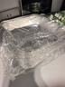 潔日邦空氣炸鍋8英寸方形錫紙碗食品級燒烤專(zhuān)用碗耐高溫烤箱烘焙盤(pán)野餐 曬單實(shí)拍圖