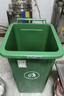 科力邦（Kelibang) 戶(hù)外垃圾桶 大號加厚100L商用塑料環(huán)衛垃圾桶帶蓋輪工業(yè)小區物業(yè)翻蓋果皮箱 綠色 單個(gè)  曬單實(shí)拍圖