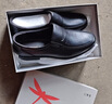 紅蜻蜓男鞋新款男士爸爸一腳蹬軟面皮商務(wù)休閑皮鞋男WTA42860 黑色42 曬單實(shí)拍圖