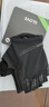 洛克兄弟騎行手套半指夏男女公路山地車(chē)短指手套運動(dòng)自行車(chē)裝備 黑色 M 曬單實(shí)拍圖