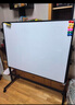 BBNEW 90*120cm雙面白板寫(xiě)字板支架式可移動(dòng)升降翻轉穩固書(shū)寫(xiě)板會(huì )議辦公家用教學(xué)兒童磁性黑板NEWV90120 曬單實(shí)拍圖