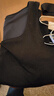 ubras羽絨化含羊毛背心保暖肌底衣帶胸墊女秋冬打底內搭 漆黑色XL 曬單實(shí)拍圖