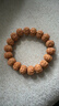 樹(shù)王爆肉小金剛菩提手串單圈文玩飾品男女款手鏈核桃原籽文玩佛珠 【樹(shù)王小金剛14*15mm】單圈款 曬單實(shí)拍圖