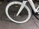 騅特龍卷風(fēng)pro三代碳纖維公路車(chē)機械變順泰禧瑪諾105油剎24速破風(fēng)氣動(dòng) 瓷光白 46（身高160-168） 105前撥順泰RS24速油剎-波浪碳輪 曬單實(shí)拍圖