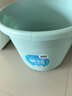 茶花 提水桶加厚14.4L塑料桶泡腳桶洗腳桶洗衣洗車(chē)儲水桶洗拖把桶* 曬單實(shí)拍圖
