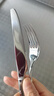 DEATKN德國刀叉西餐組合三件套316食品級不銹鋼牛排專(zhuān)用盤(pán)餐具高端全套 【月光銀】牛排刀叉兩件套 曬單實(shí)拍圖