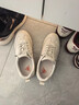 足力健中老年新品女鞋休閑皮鞋舒適軟底媽媽奶奶鞋送禮長(cháng)輩 白色-女款 38 曬單實(shí)拍圖