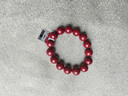 石玥珠寶高含量紫金朱砂手串本命年護身符轉運珠手鏈男女士款禮物14mm 曬單實(shí)拍圖