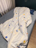水星家紡被套純棉100%全棉嬰幼兒A類(lèi)抑菌被罩單件床上用品被褥套150x210cm 曬單實(shí)拍圖