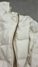 ELAND【無(wú)界鵝絨服】衣戀羽絨服女時(shí)尚連帽短款外套2025冬季新款 象牙白/白色(39)Ivory M /165 曬單實(shí)拍圖