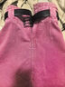 MO&Co.半身裙附腰帶霓虹粉高腰開(kāi)叉棉質(zhì)牛仔多工藝有型摩安珂新年紅 霓虹粉色 XS 155 曬單實(shí)拍圖