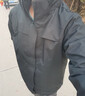 啄木鳥(niǎo)沖鋒衣三合一男女士新款外套男情侶夾克秋冬季登山服滑雪衣服男裝 黑色 (三合一帶內膽) M (建議105-120斤) 曬單實(shí)拍圖