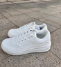 安踏輕松板鞋男鞋春季透氣厚底小白鞋純白色休閑鞋輕便運動(dòng)鞋子男 【輕松1】 紙莎白-2 44 曬單實(shí)拍圖