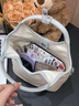 熱風(fēng)單肩斜挎包2026新款手提菜籃子水桶包通勤實(shí)用生日禮物送女生老婆 【椰奶白+臘腸狗掛件】高級感時(shí)尚手機包小眾輕奢品牌 曬單實(shí)拍圖