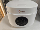 美的（Midea） 電飯煲 家用電飯鍋智能預約多功能微壓 可煮小米粥迷你小型1-2-3-4人煮飯鍋電煮鍋易清洗小巧機身 【好飯好菜】炒鍋+電飯煲 3L 曬單實(shí)拍圖