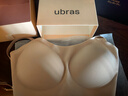 ubras無(wú)尺碼云感托吊帶背心隱形無(wú)痕文胸罩女士?jì)纫屡w 曬單實(shí)拍圖