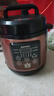 SLIOCR蘇泊電壓力鍋家用電高壓鍋高壓電飯煲智能電高壓力鍋煲湯煮飯預約多功能全自動(dòng)排氣高壓鍋 古銅款【單膽頂配】 3L 曬單實(shí)拍圖