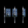 百樂(lè )PILOT百樂(lè )筆juice果汁筆梵高限定星空鳶尾花高顏值diy黑色中性筆 百樂(lè )10EF/梵高4支 梵高DIY貼紙款-貼好發(fā)貨 曬單實(shí)拍圖