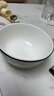 瓷魂 陶瓷飯碗套裝家用簡(jiǎn)約米飯碗小湯碗小面碗碗具 4.5英寸6只裝 曬單實(shí)拍圖