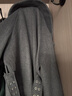 UR秋季新款女裝腰帶長(cháng)款大衣呢料外套UWG150098+ 深灰 (偏長(cháng)) M 曬單實(shí)拍圖