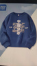 真維斯童裝兒童衛衣春春款2026新款男童運動(dòng)套裝加絨男孩套頭上衣兩件套衣服 【2件】靛藍/山林少年-黑/中國K 140 曬單實(shí)拍圖