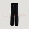 阿迪達斯（adidas）三葉草 馬年限定 新年款女LNY PANT W 寬松運動(dòng)長(cháng)褲 KT3139 黑 L 曬單實(shí)拍圖