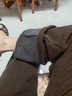 班尼路（Baleno）s&k燈芯絨休閑褲女冬季新款寬松休閑時(shí)尚百搭加絨加厚簡(jiǎn)約衛褲 曬單實(shí)拍圖