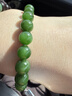 豆蔻時(shí)光收藏級8mm和田玉碧玉手鏈高水頭無(wú)黑蘋(píng)果綠陽(yáng)綠玉石手串男女士款 曬單實(shí)拍圖