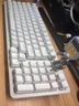 羅技（Logitech）靈硯系列 K868 三?？椭苹瘷C械鍵盤(pán) 無(wú)線(xiàn)鍵盤(pán) 藍牙鍵盤(pán) 客制化鍵盤(pán) 白色 曬單實(shí)拍圖