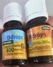 Ddrops滴卓思維生素d3+ad滴劑400iu套裝0-1歲新初生嬰幼兒童 ad*1 d3*1 曬單實(shí)拍圖