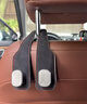 京尋汽車(chē)掛鉤車(chē)載座椅背升級隱藏雙掛鉤翻毛皮后排車(chē)內用包包掛鉤2個(gè) 曬單實(shí)拍圖