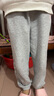 戴維貝拉（DAVE＆BELLA）兒童針織褲子春裝新款女童休閑運動(dòng)褲中大童束腳褲小女孩長(cháng)褲 淺麻灰【現貨】 140 cm（建議身高130-140cm） 曬單實(shí)拍圖