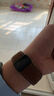 BHO適用蘋(píng)果手表表帶apple watch s11/s10/se3細絨真皮表帶iwatch s9/8/7/6/5/ultra3/2/1手表帶真皮 曬單實(shí)拍圖