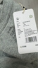 京舒棉京東自有品牌棉·10A抑菌新疆棉男裝短t打底衫T恤 灰色 2XL 曬單實(shí)拍圖