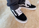 VANS萬(wàn)斯范斯官方 線(xiàn)上專(zhuān)售Faulkner美式經(jīng)典薄絨男鞋板鞋 黑色 42  曬單實(shí)拍圖
