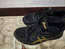 亞瑟士ASICS男鞋緩沖透氣跑步鞋運動(dòng)鞋網(wǎng)面回彈跑鞋GEL-CONTEND 4 黑色/金色 42.5 曬單實(shí)拍圖
