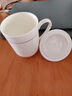 陶相惠茶杯陶瓷蓋杯中號骨瓷水杯金邊會(huì )議杯辦公杯酒店商務(wù)喝茶開(kāi)會(huì )杯子 曬單實(shí)拍圖