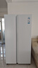 海爾（Haier）【24年新品】冰箱620升雙開(kāi)門(mén)對開(kāi)門(mén)大容量風(fēng)冷無(wú)霜一級能效雙變頻節能省電家用租房電冰箱 【冰雪白620升】黑金凈化+90°開(kāi)門(mén)懸停 曬單實(shí)拍圖