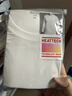 優(yōu)衣庫男裝HEATTECH圓領(lǐng)T恤9分袖保暖衣秋衣內衣469977 469977/00白色 2XL 曬單實(shí)拍圖