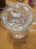 喜碧（Scybe）茶杯耐熱玻璃杯辦公杯玻璃茶杯帶蓋把手杯玻璃水杯格隆380ml 2只 曬單實(shí)拍圖