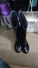 品之德 高筒雨鞋 戶(hù)外雨天耐磨水靴不易滑雨靴 防水膠鞋 黑色高筒39 曬單實(shí)拍圖